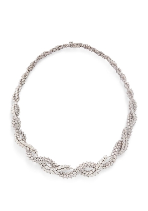 Yeprem White Gold And Diamond Y-Couture Necklace
