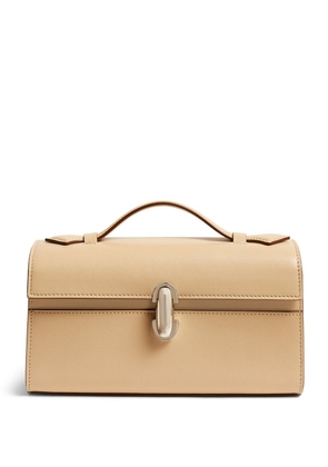 Savette Leather Symmetry Top-Handle Bag
