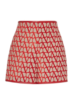 Valentino Garavani Monogram Mini Skirt