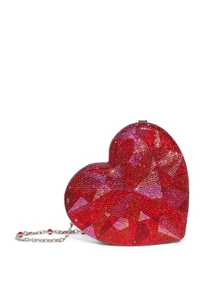 Judith Leiber Ruby Heart Clutch Bag