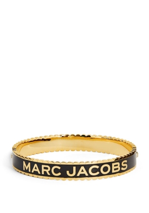 Marc Jacobs Gold-Plated The Medallion Bangle