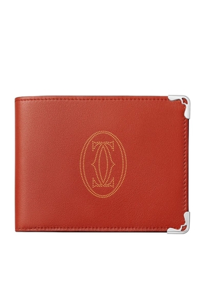 Cartier Leather Cartier Simple Wallet