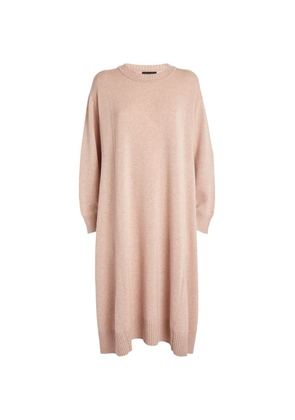Eskandar Cashmere A-Line Sweater Dress