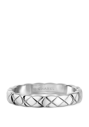Chanel White Gold Coco Crush Ring