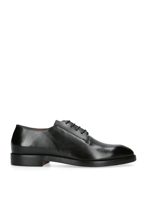 Zegna Leather Torino Derby Shoes