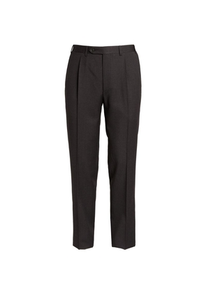 Canali Wool Tailored Trousers