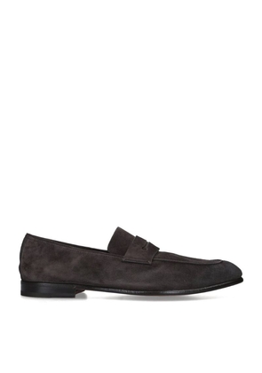 Zegna Suede Asola Loafers