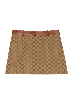 Gucci Gg Jacquard Mini Skirt