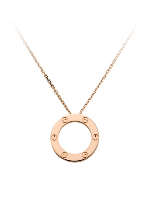 Cartier Rose Gold Love Necklace
