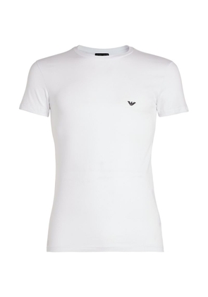 Emporio Armani Stretch Cotton Eagle T-Shirt