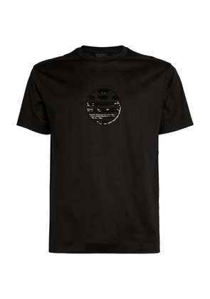 Emporio Armani Sequin-Embellished T-Shirt