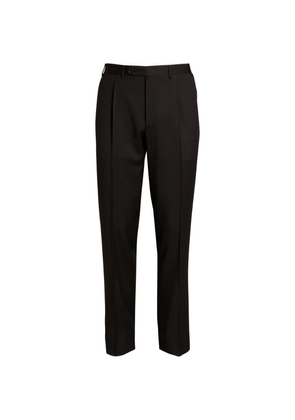 Canali Wool Tailored Trousers
