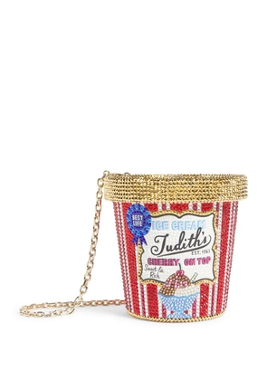 Judith Leiber Judith's Best Ice Cream Pint Clutch Bag