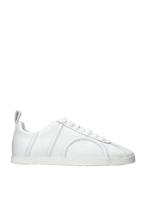 Toteme Leather Low-Top Sneakers
