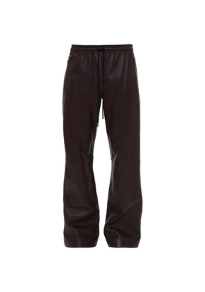 Jw Anderson Leather Drawstring Trousers