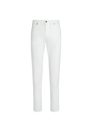 Zegna Stretch-Cotton Roccia Straight Jeans