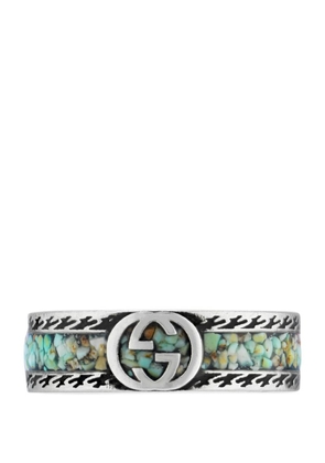 Gucci Sterling Silver Interlocking G Ring