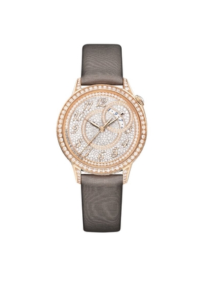 Vacheron Constantin Rose Gold And Diamond Egérie Watch 35Mm