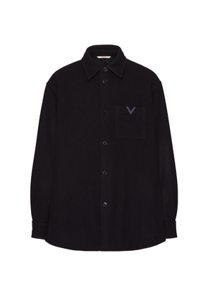 Valentino Garavani Virgin-Wool Blend Shirt Jacket