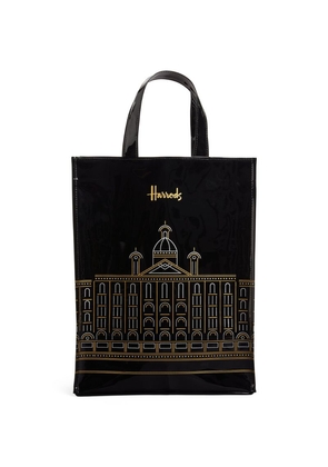 Harrods Medium Harrods Outline Shopper Bag