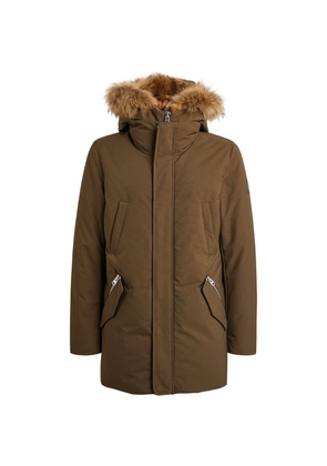 Mackage Racoon Fur-Trim Parka Coat