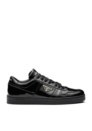 Prada Patent Leather Downtown Sneakers