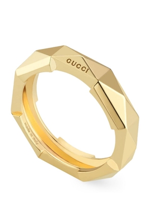 Gucci Yellow Gold Link To Love Ring