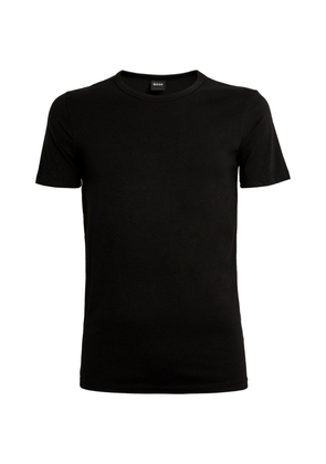 Boss Cotton-Blend T-Shirt (Pack Of 2)