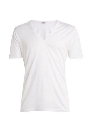 Zimmerli Cotton V-Neck T-Shirt