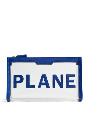 Anya Hindmarch Leather-Trim In-Flight Pouch