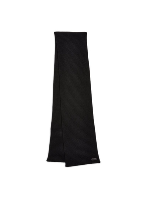 Brioni Cashmere Ribbed Scarf