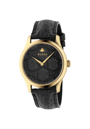 Gucci Gold-Plated G-Timeless Watch 38Mm