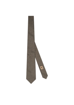 Gucci Silk-Wool Interlocking G Tie