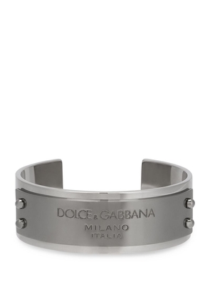 Dolce & Gabbana Logo-Engraved Bangle