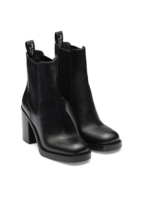 Prada Leather Heeled Boots 90