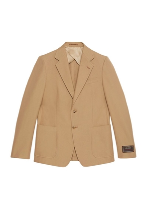 Gucci Cotton Tailored Jacket