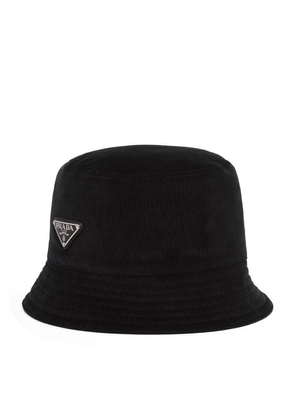 Prada Corduroy Bucket Hat