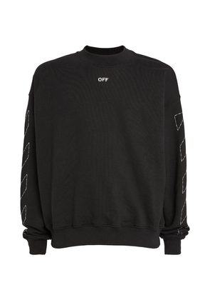 Off-White Arrows Embroidered Sweatshirt