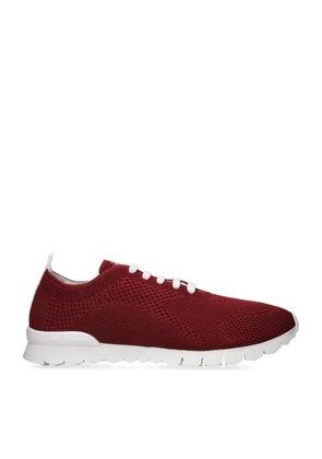 Kiton Woven Low-Top Sneakers