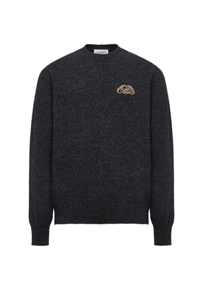 Alexander Mcqueen Wool-Cashmere Seal Sweater