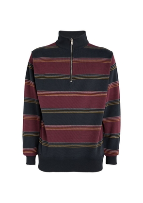 Oliver Spencer Reversible Quarter-Zip Sweater