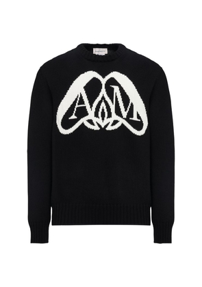 Alexander Mcqueen Seal Logo Sweater