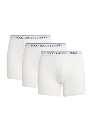 Polo Ralph Lauren Stretch-Cotton Boxer Briefs (Pack Of 3)