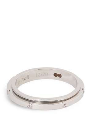 Piaget Small White Gold And 7 Diamonds Possession Wedding Ring
