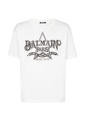 Balmain Cotton Balmain Star T-Shirt