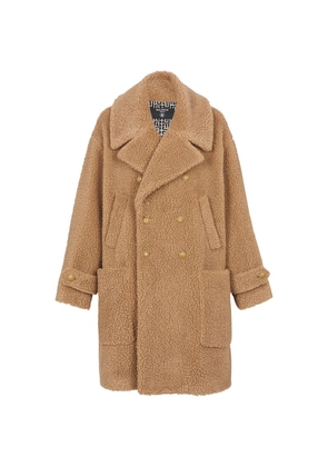 Balmain Notched-Lapel Double-Breasted Coat