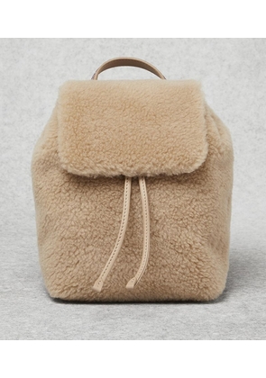 Brunello Cucinelli Virgin Wool-Blend Fleece Backpack