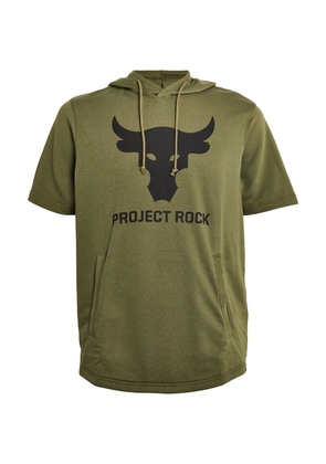 Under Armour Project Rock Short-Sleeve Hoodie