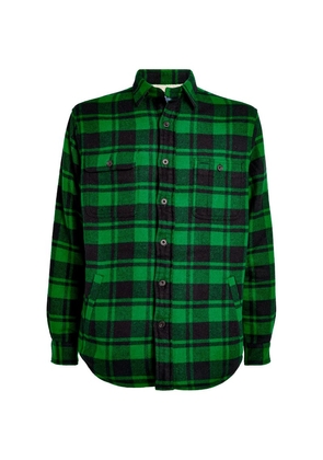 Polo Ralph Lauren Wool-Blend Fleece-Lined Overshirt