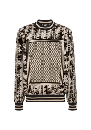 Balmain Mini-Monogram Sweater